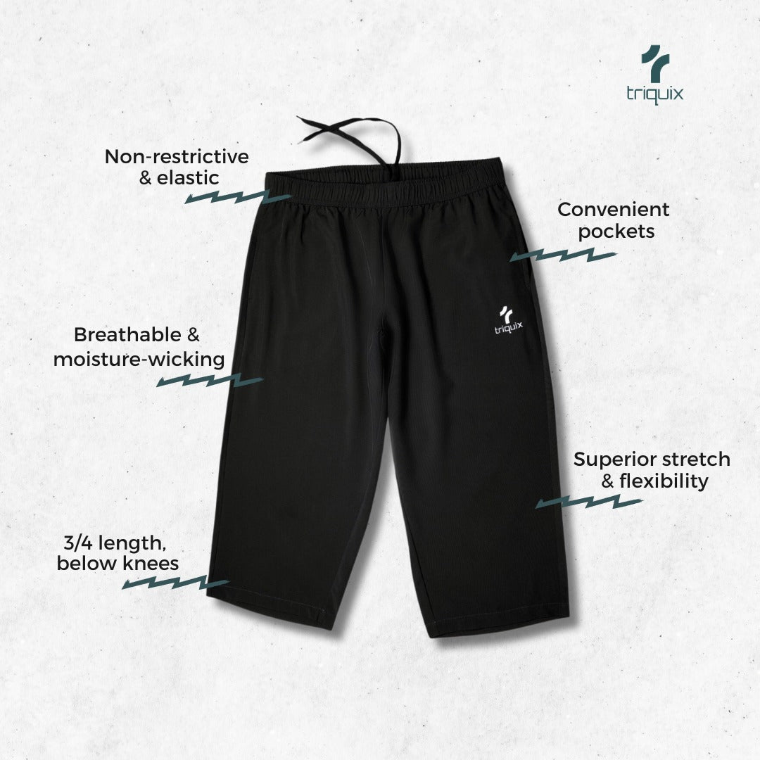 Triquix 3/4 Three-Quarter Length Active Pants