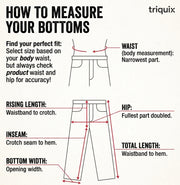 Triquix 3/4 Three-Quarter Length Active Pants