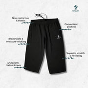 Triquix 3/4 Three-Quarter Length Active Pants
